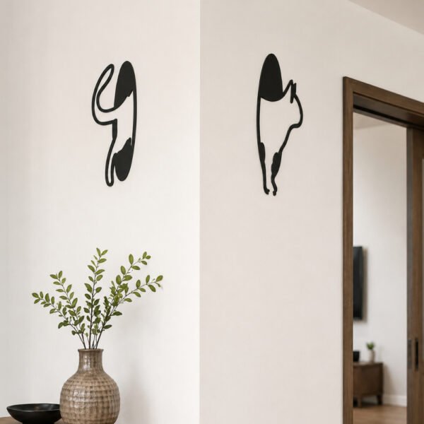 Cat wall frame