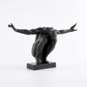 Abstract Human Form Sculpture